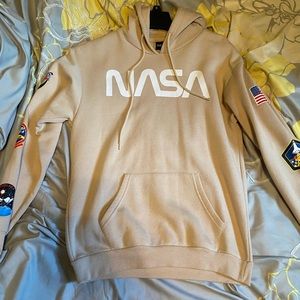 NASA chemistry sweatshirt.